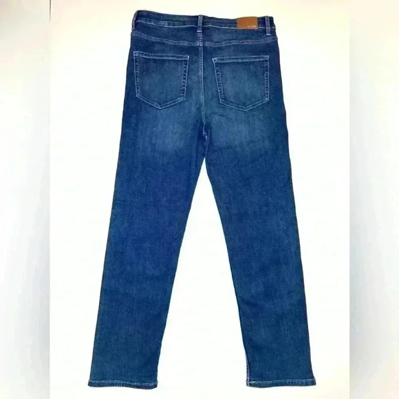 M&S EST. 1884 The Supersoft Sienna Straight Jeans Size 14 Stretch - Picture 8 of 9